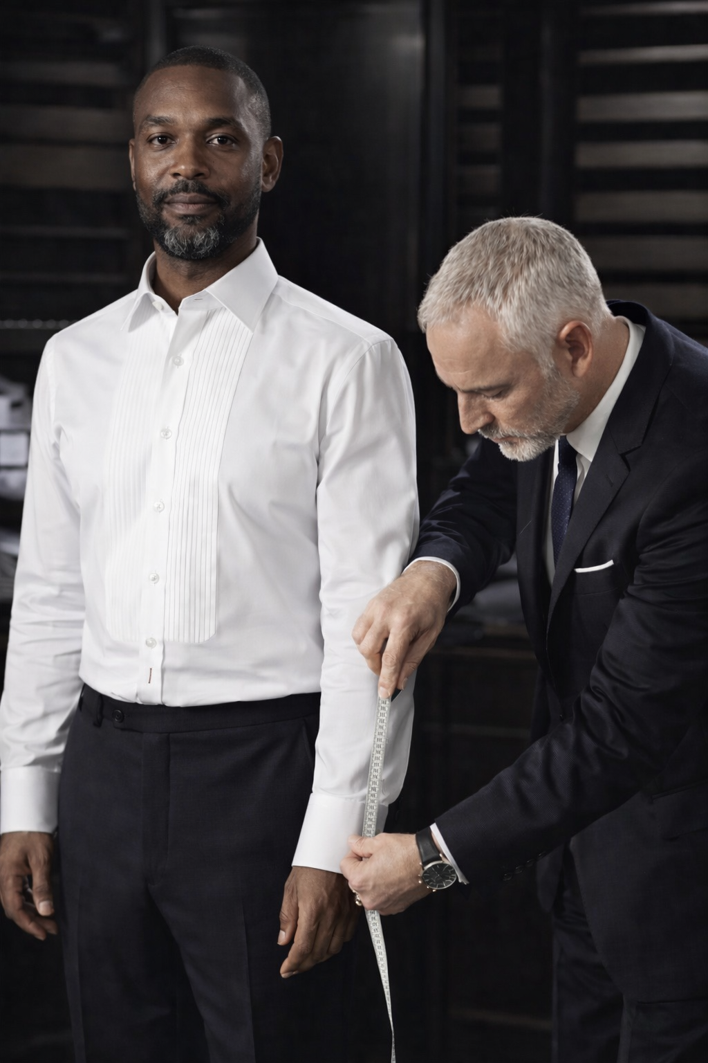 Bespoke tailored shirt